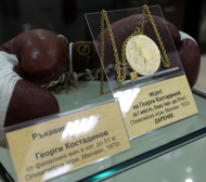Георги Костадинов дари олимпийското си злато на Музея на спорта (СНИМКИ)