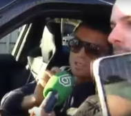 Роналдо посегна на репортер (ВИДЕО) 