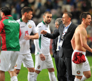 Националите без медийни изяви преди мача с Македония