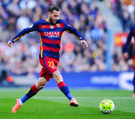 Защитник на Барселона аут срещу Атлетико (Мадрид)