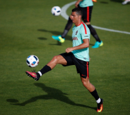 Роналдо се присъедини към лагера на Португалия