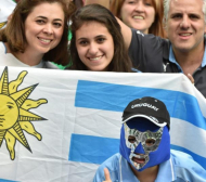 Гаф с химна на Уругвай на Копа Америка
