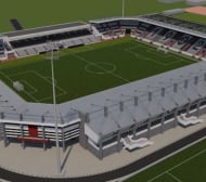 Локомотив (Пловдив) представи плана за нов стадион (СНИМКИ)