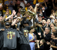 Кливланд триумфира в НБА с постижение за историята