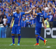 Всеки трети професионален футболист в Исландия участва на Евро 2016