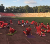 Истинският ЦСКА тренира на "Армията"