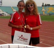 Лиляна Георгиева на финал на 800 метра на Европейското