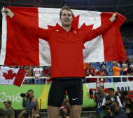 Канадец взе златото в скока на височина