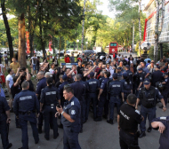 Полиция за цесекарите на път към Благоевград 