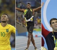 Неймар най-обсъждан, а Фелпс най-споменаван от Рио 2016