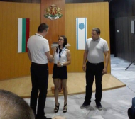 Елица Янкова с почетен знак от кмета на Варна