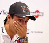 Фелипе Маса се разплака на раздяла с Формула 1