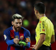 Барселона обжалва жълтия картон на Меси
