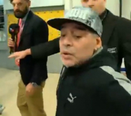 Журналисти вбесиха Марадона в Загреб (ВИДЕО) 