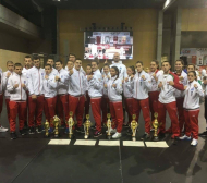 Три златни медала за българските каратеки