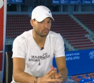 Гришо: Мисля само за тенис, в Хасково - ако има време 