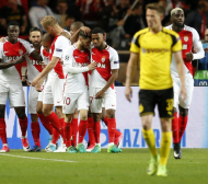 Монако пак срази Дортмунд и стигна 1/2-финал (ВИДЕО)