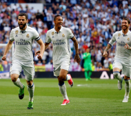Реал (Мадрид) се доближи до шампионската титла (ВИДЕО)