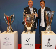 Награждават победителите в Шампионската лига и Лига Европа на терена