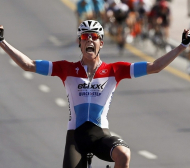 Колоездач от Люксембург с исторически успех в Джирото