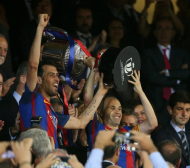 Барса триумфира в Мадрид с рекордна Купа на Краля (ВИДЕО)