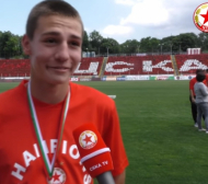 Антов: Искам да се наложа в първия отбор на ЦСКА (ВИДЕО)