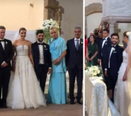 Треньор на Левски се ожени в Италия
