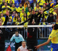 Бразилия тръгна с победа във финалния турнир на Световната лига