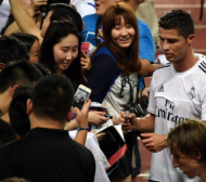 Роналдо възхитен от футбола в Китай  