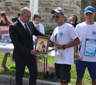 Спортен талант на "Еврофутбол" постигна победа в бурното море