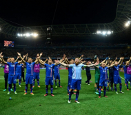 Исландия за първи път на Световно, Хърватия на бараж след победа в Киев (ВИДЕО)
