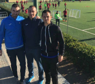 Трима треньори от Левски на стаж в Каляри