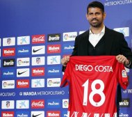 Атлетико (Мадрид) представи Диего Коста 