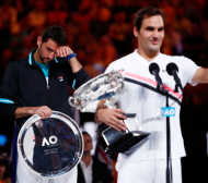 Чилич призна величието на Роджър Федерер