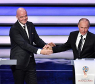 Путин и босът на ФИФА обсъдиха подготовката на Световното