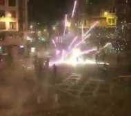 Арести и ранени след сблъсъци в Билбао (ВИДЕО)