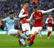 Извърши ли Агуеро нарушение преди гола си срещу Арсенал? (ВИДЕО)