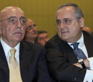 Босът на Лацио и Адриано Галиани влязоха в парламента