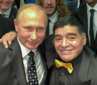 Марадона поздрави Путин за победата в изборите