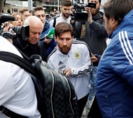 Меси стои в хотела в Мадрид, не тренира с Аржентина