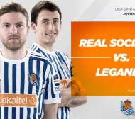 Реал Сосиедад с победа срещу Леганес 