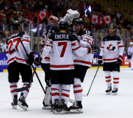 Канада елиминира Русия след драма на световното по хокей на лед