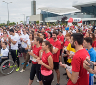 Отличен старт на "Run2Gether" у нас, повече от 1000 големи сърца подкрепиха каузата (ВИДЕО и СНИМКИ)