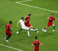 Имаше ли нарушение при първия гол на Диего Коста срещу Португалия? (ВИДЕО)