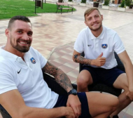 Новият вратар на Левски се хвали в Словакия: Българите ме наричат гигант