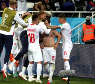 Швейцария шокира Сърбия с обрат в последната минута (ВИДЕО)