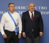 Станимир Стоилов получи най-високото държавно отличие в областта на спорта 