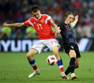 Ето как Русия и Хърватия си размениха по гол за едно полувреме (ВИДЕО)