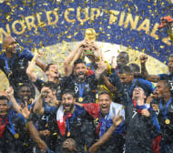 Всички световни шампиони по футбол, Франция изравни Аржентина по титли