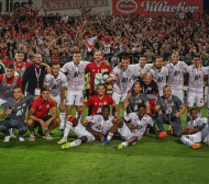 Австрийците впечатлени от феновете на ЦСКА
